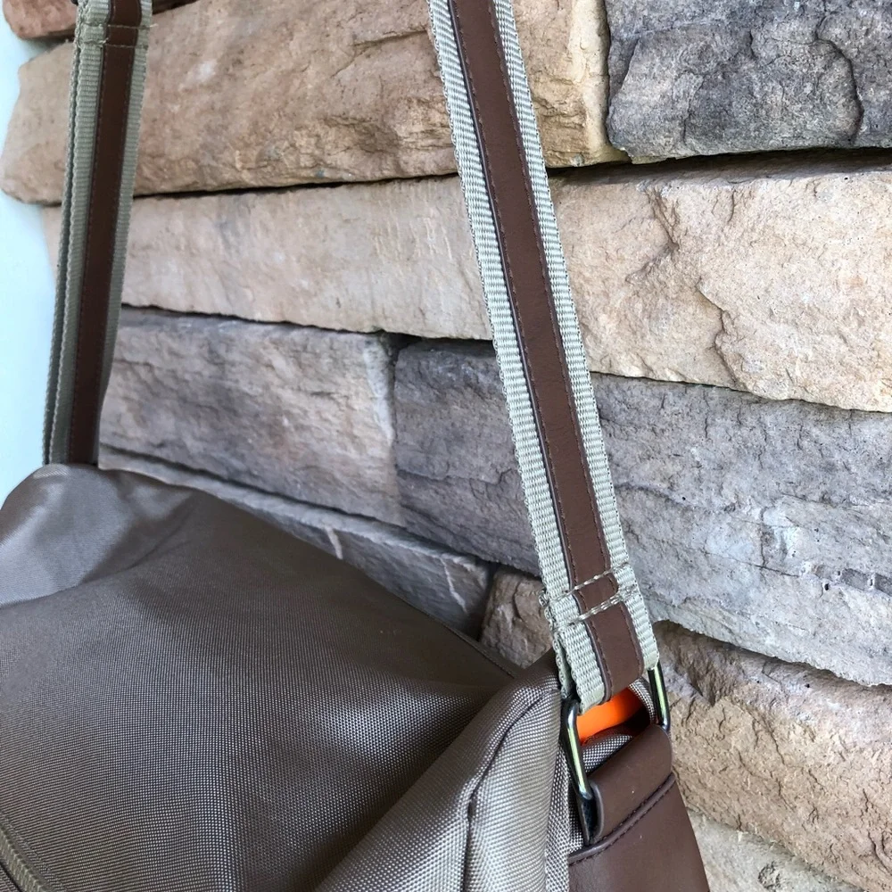 Goodfellow & Co tan laptop bag Like New